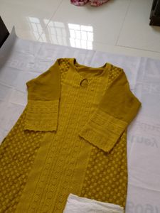 Chikankari Kurti  Plazo Set