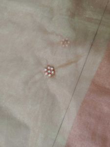 Handwork Peach Suit With Dupatta