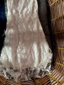 Elegant White Floral Dress