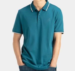 Stylish Teal Polo Shirt