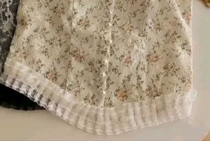 Floral Lace Corset Top