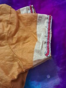 Rainbow Tie-Dye Saree with stitched blouse