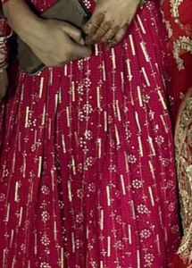 Party Wear Gown With Belt