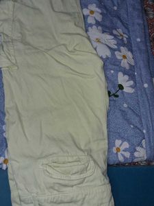 Light Yellow Joggers