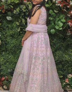 💜 Lavender Lehenga 🔥🪻 negotiable little bit