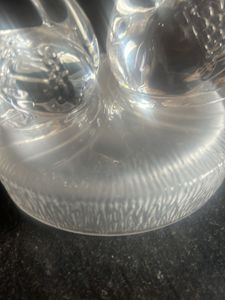 Pair of 🦢 Swans in Crystal