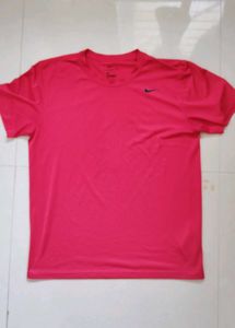 Nike Pro Dryfit orginal Red Gym T Shirt For Men