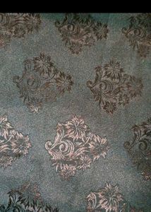 Green &amp; Maroon Patterned Fabric