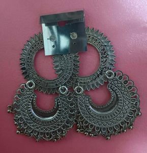 Oxidised Fashion Earrings (Light weight)