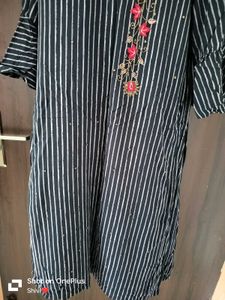 Blue Lining Beautiful Kurta