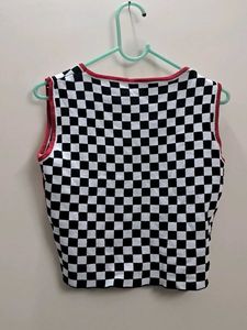 Checkered Tank Top