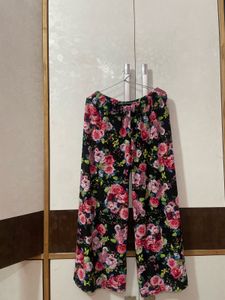 Floral Print Palazzo Pants