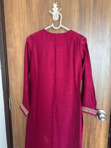 Elegant Embroidered Kurta