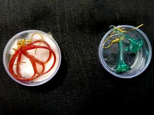 Funky Glass Earring Set
