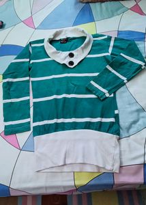 Striped Long Sleeve Top