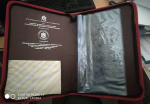 Office/Interview File Folder For Certificates
