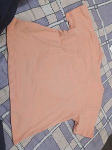 Peach Graphic Print T-shirt 🆕