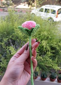 Handmade Crochet Rose