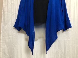 Navy Blue Long Sleeve Top