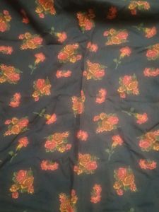 Floral Print Reusable Grocery Bag