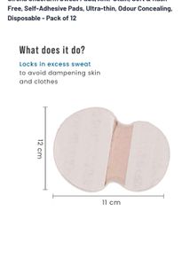 Sirona Underarm Sweat Pads