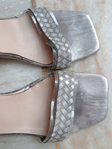Beautiful Silver Heels