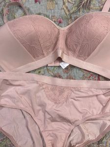 Blush Pink Bra &amp; Panty Set