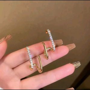 Lock Korean Earrings