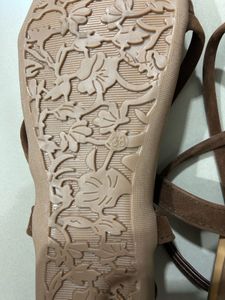 Ailize Brown Strappy Sandals - Size 8