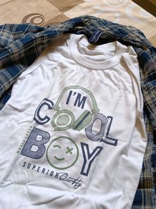 Combo Of One Three Piece Set With Tshirt