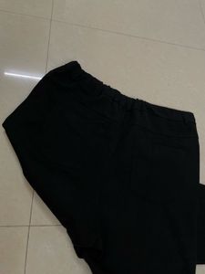 Zara High Waist Elegant Black Trousers