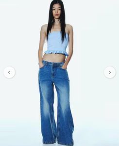 H&M Blue Tube Top