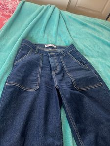 Blue Straight Fit Jeans