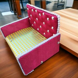 Laddu Gopal / Kanha Ji Sofa (Small - 5/6 Inches)