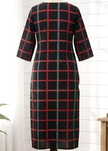 Stylish Plaid Print kurta