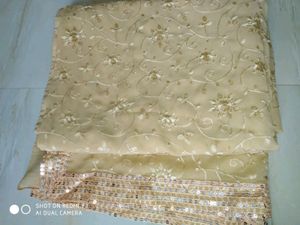 Full Embroidery Saree