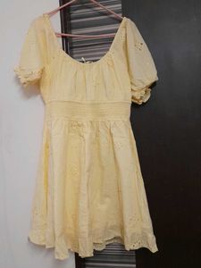 Yellow Mini Frock