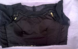 Black Sequence Blause
