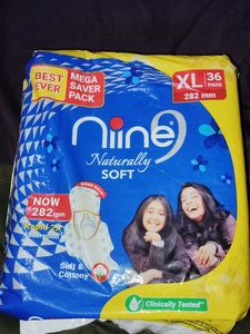 Nine Naturally Soft XL Pads