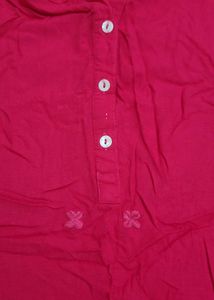 Pink Sleeveless Top