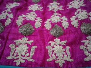 Double shaded ethnic gown