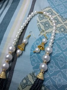 Combo of anyone Mala set With earring