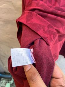 Maroon Bogner orignal  Patterned Shirt