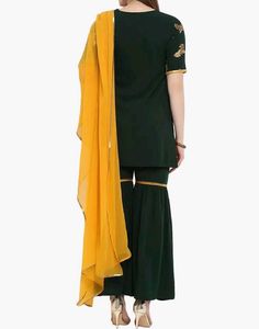 Kurta And Sharara Set