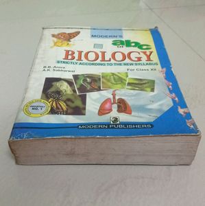 MODERN&#39;S abc of BIOLOGY For Class 12 (XII)