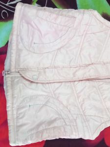 Light Pink Cutsleeve Jacket