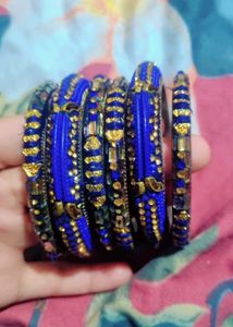Blue Bangle Set