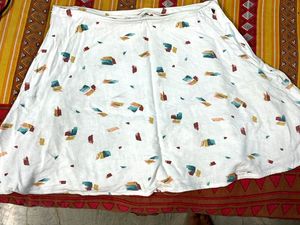 Patterned Ethnic Skirt
