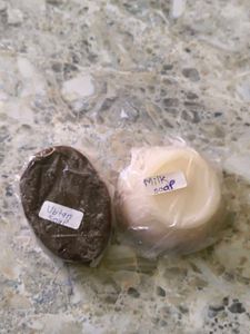 Milk And Ubtan Soap Combo