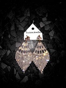 Gorgeous Stone Work Festive Wear Earrings